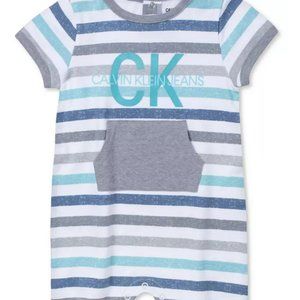 *NWT* Calvin Klein Boys Romper, 12M